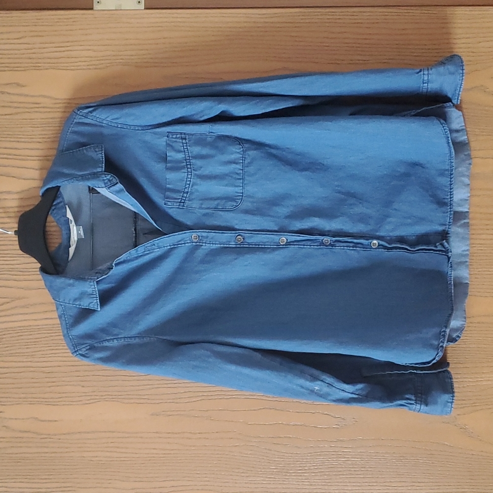 WOMENS OLD NAVY BUTTON DOWN JEAN, M